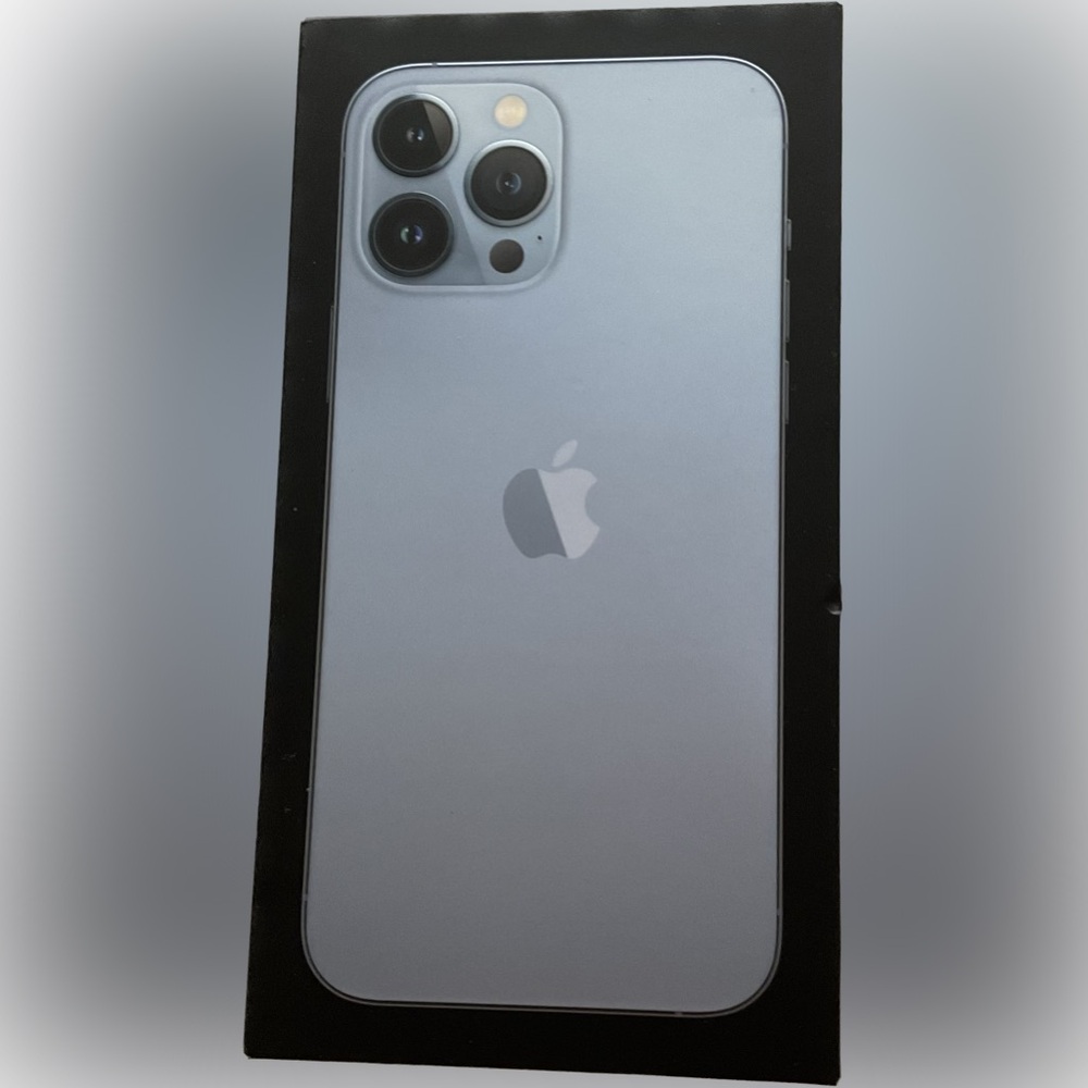 Apple iPhone 13 Pro Max Sierra Blue EMPTY BOX